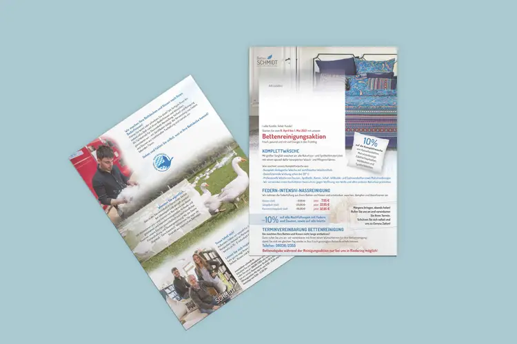 Betten Schmidt GmbH Anschreiben